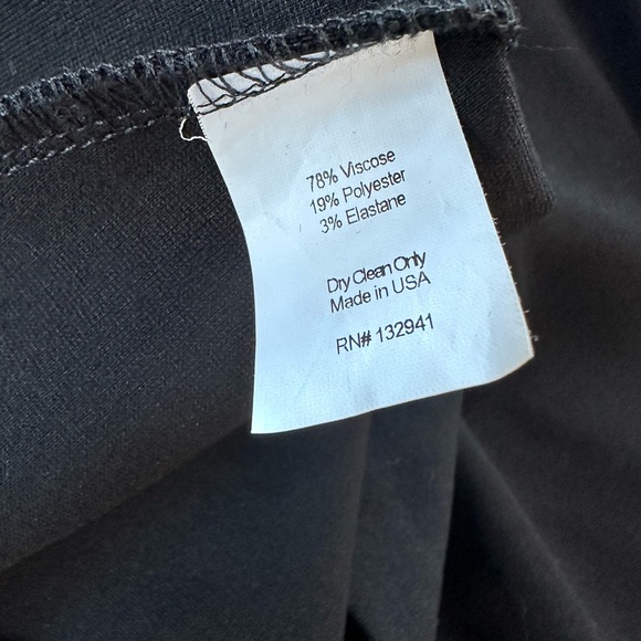 Amanda Uprichard Jilly top in black size small - Picture 6 of 6